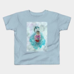 Gumiho, the korean magical fox Kids T-Shirt